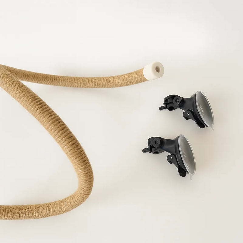Poleiro de Corda Flexível para Pássaros Pequenos (40cm)