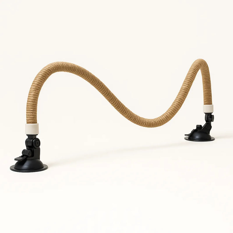 Poleiro de Corda Flexível para Pássaros Pequenos (40cm)