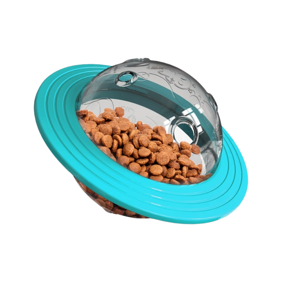 Brinquedo interativo Barkly PlanetTreat™ – Treinador de QI com dispensador de comida para cães e gatos (todos os tamanhos) 