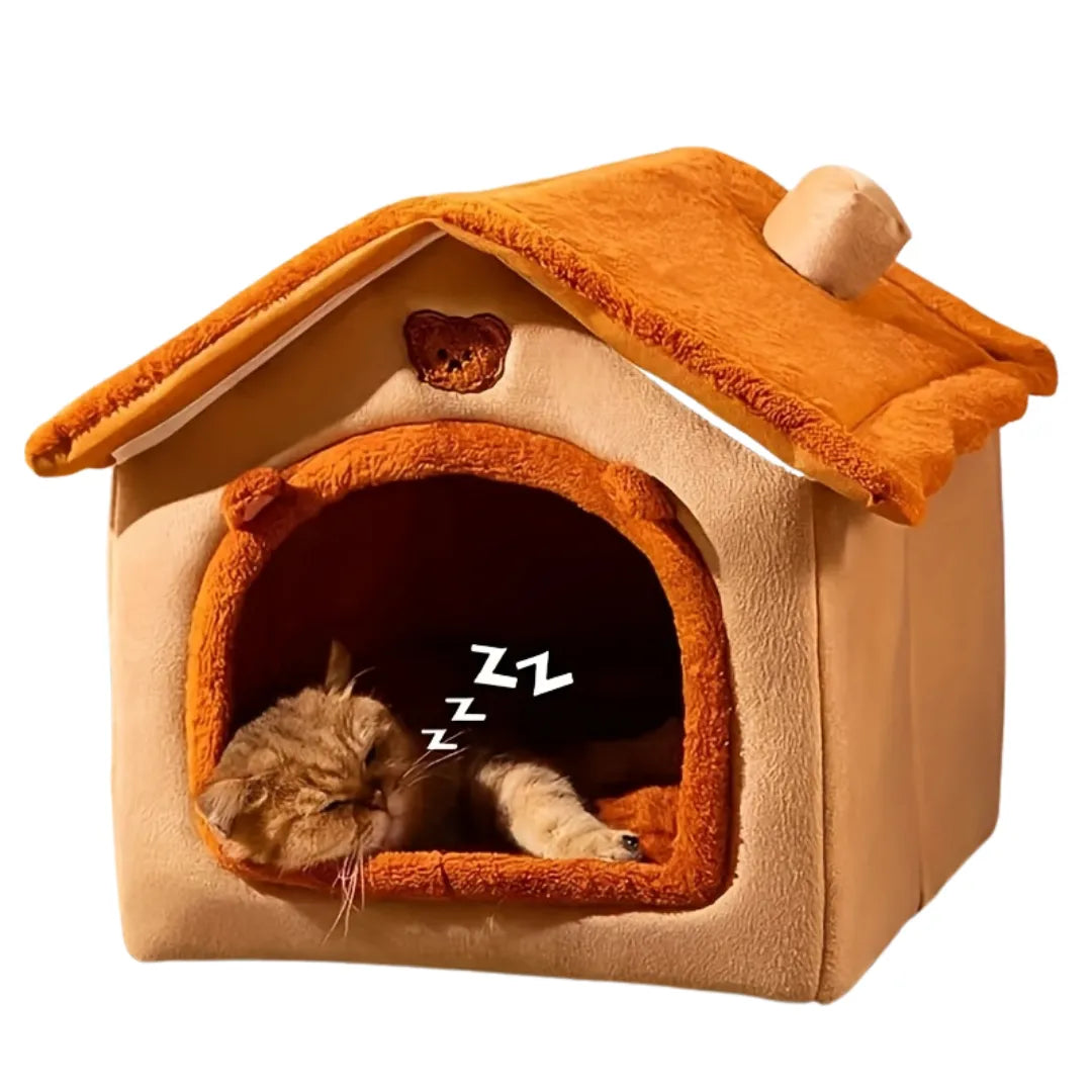 Barkly CozyNest™ – Cama de inverno macia e lavável para gatos e cães pequenos 