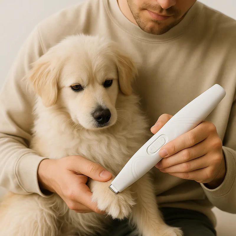 [Compre 1 e Ganhe um Brinde Surpresa] Aparador Portátil com Luz LED para Patas e Áreas Delicadas + Brinde