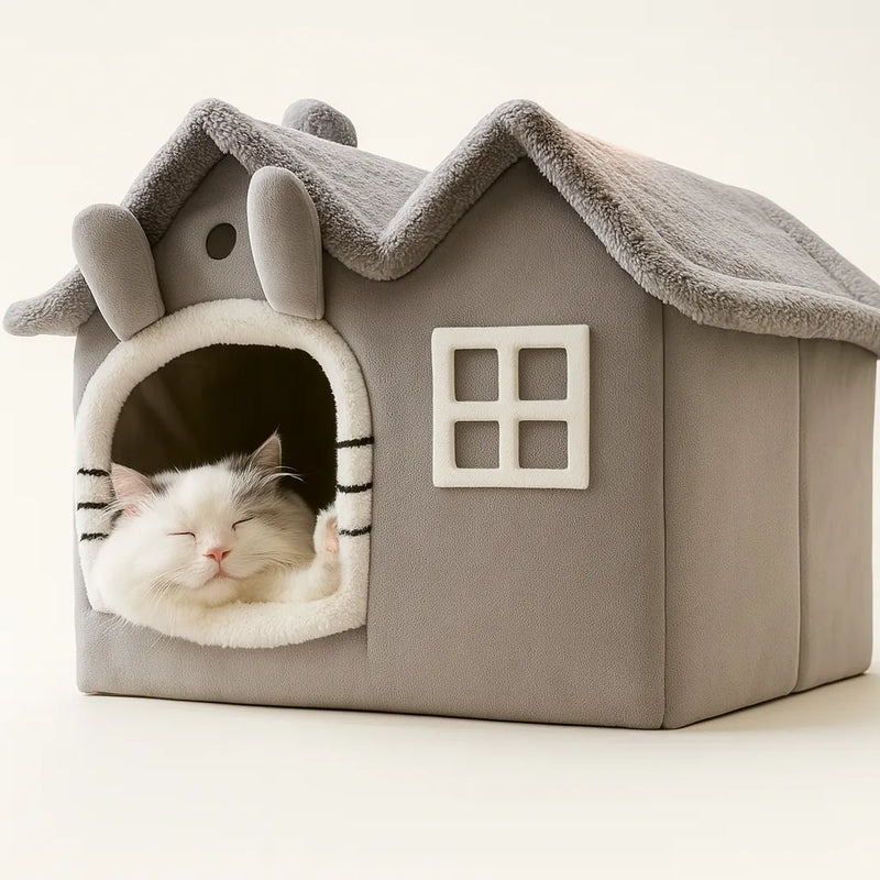 Cama Estruturada de Espuma para Gatos e Cães Pequenos