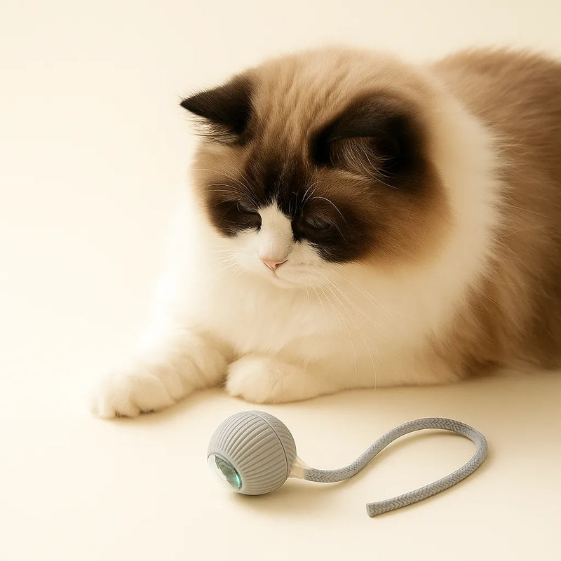 Bola Inteligente Recarregável para Gatos e Filhotes