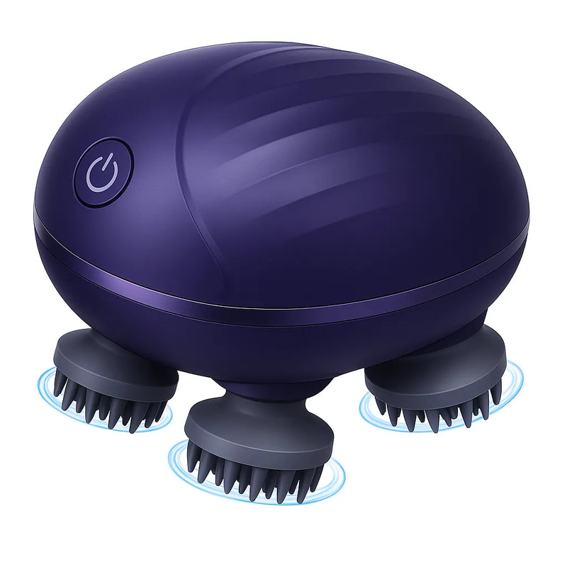 Massageador Calmante - Carinho Inteligente para Gatos & Humanos