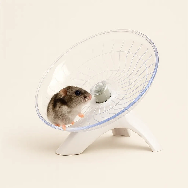 Roda Silenciosa de Exercício para Hamsters