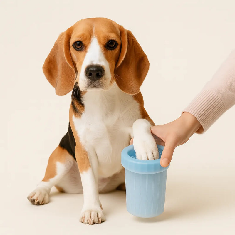 Copo Limpa-Patas Portátil – Limpeza rápida pós-passeio